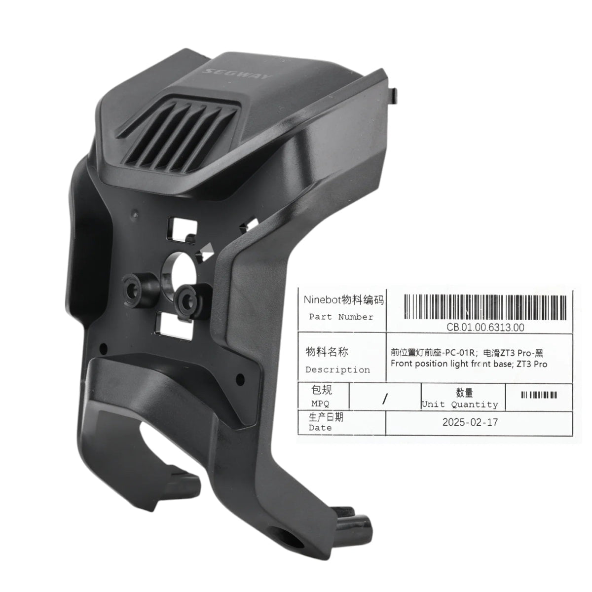 Segway Ninebot ZT3 Pro Electric Scooter front Light Base - ARRA SPORT