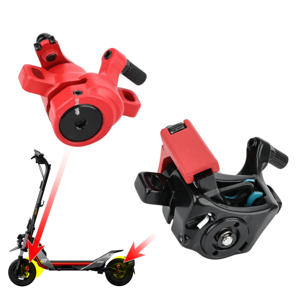 Segway Ninebot ZT3 Pro Electric Scooter Rear Brake Base - ARRA SPORT