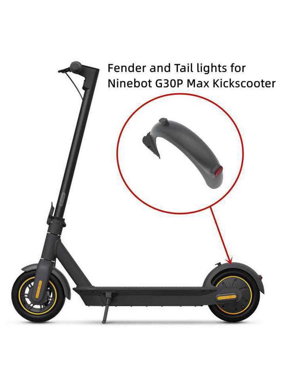 Wholesale Original Rear Fender for Ninebot KickScooter G30P Max Electric Scooter Rear Fender with Tail Light Parts - ARRA SPORT