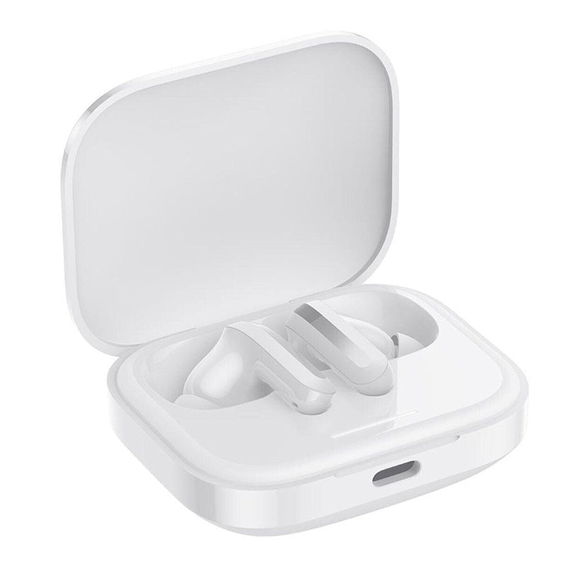 Xiaomi Redmi Buds 5 Wireless Earphone - 46dB Active Noise Canceling, 40 Hour Battery Life, Bluetooth 5.3, White - ARRA SPORT