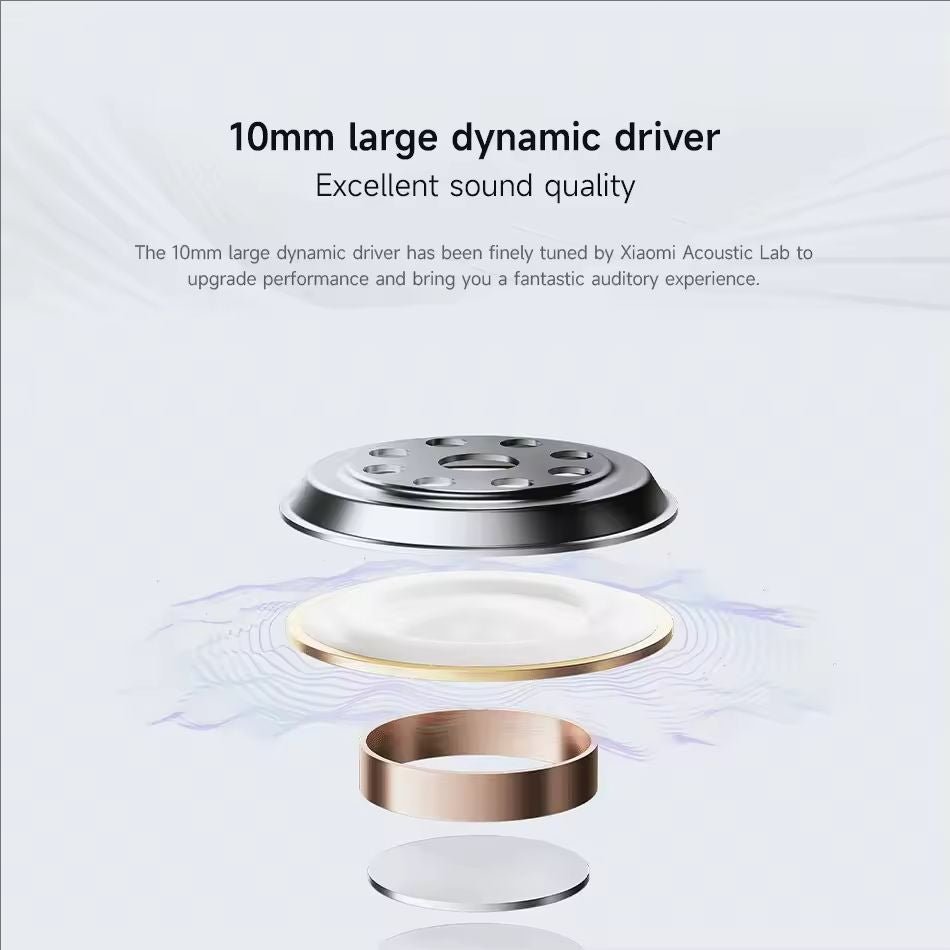 Global Version Xiaomi Redmi buds 6 Play Earphone 10mm Dynamic Driver AI noise cancellation for calls Bluetooth 5.4 TWS Headphone - ARRA SPORT