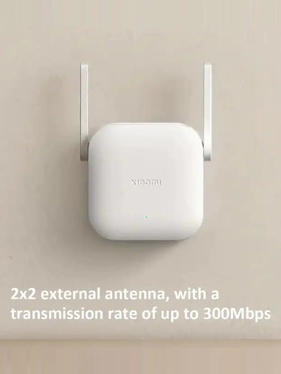 Mi WiFi Range Extender N300 2 External Antennas 2.4G up to 300Mbps Smart WiFi Amplifier EU Plug Global Version - ARRA SPORT
