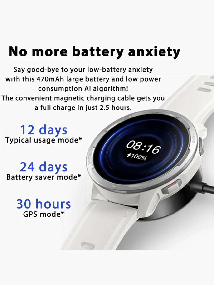 Original Xiaomi Watch S1 Active GPS Luxury Smartwatch 1.43" AMOLED Display Phone Calls Mi Smartwatch Blood Oxygen - ARRA SPORT