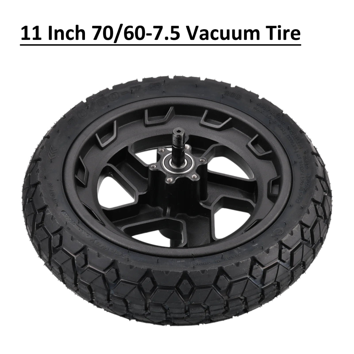 Segway Ninebot ZT3 Pro Electric Scooter 11 Inch 70/60 - 7.5 Vacuum Tire Wheels Hub - ARRA SPORT