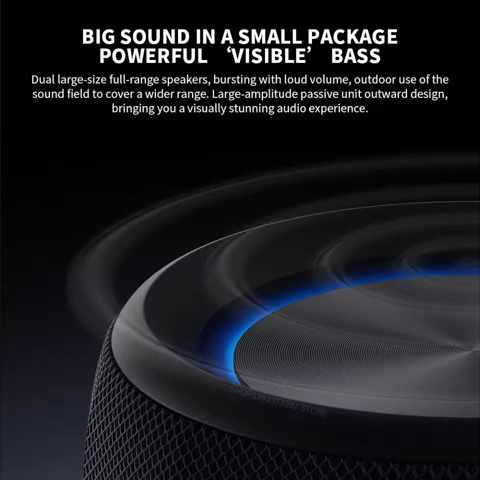 Xiaomi Bluetooth Speaker Mini ASM01A Bluetooth 5.3 RGB Light IP67 360°Omnidirectional Stereo Outdoor Portable Sound Mi Home APP - ARRA SPORT