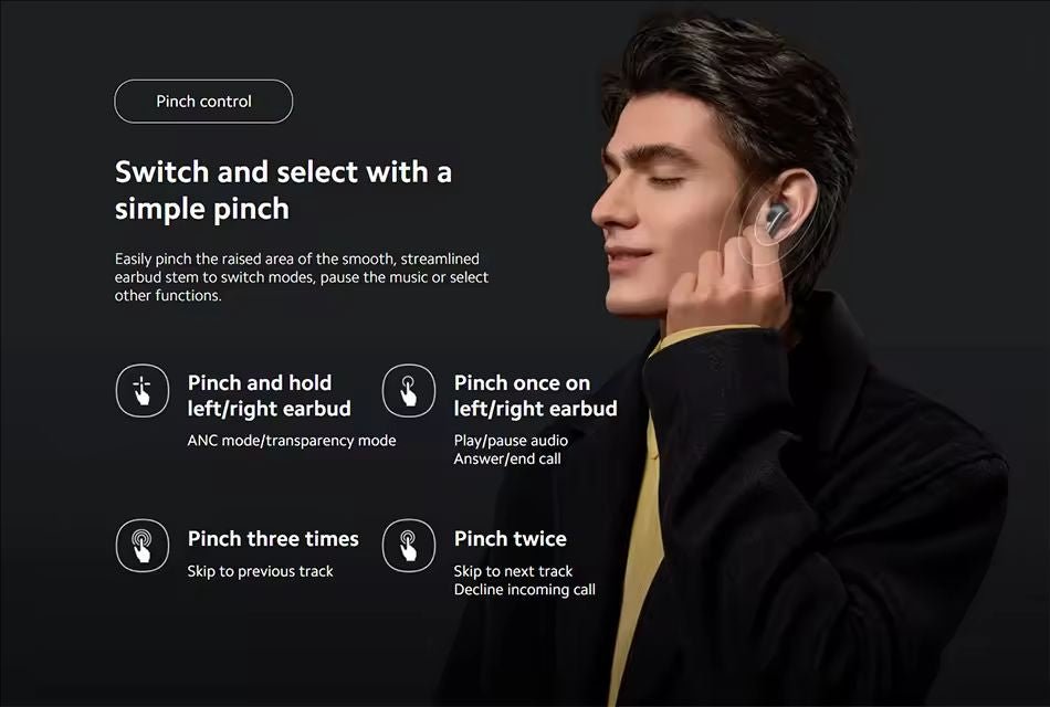 Xiaomi Buds 3T Pro TWS Wireless Earphones Active Noise Cancelling Wireless Headphones Hi - Fi Sound Quality - ARRA SPORT