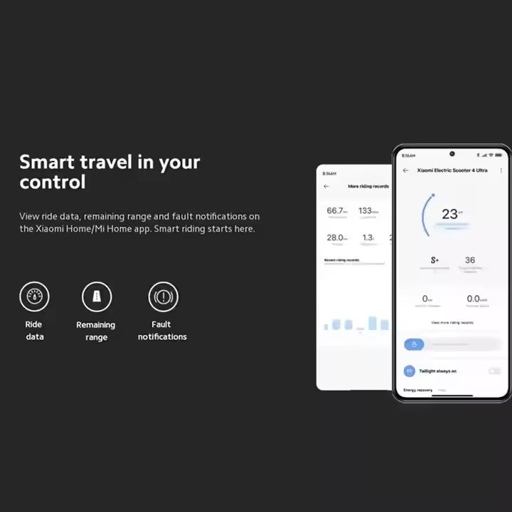 Xiaomi Electric Scooter 4 Ultra Dual Suspension System 940W Max Power IP55 70km Ultra - long Battery Life - ARRA SPORT
