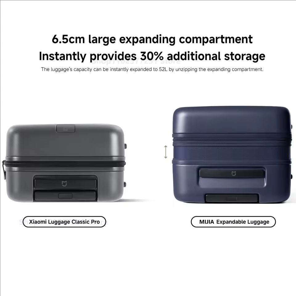 Xiaomi Mijia Expandable Luggage 20 - inch Extra - large Expandable Luggage The Perfect Travel Companion Can be taken on the plane - ARRA SPORT