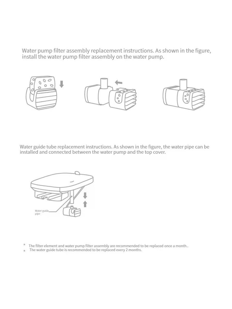 Xiaomi Mijia Filter Set For Smart Pet Water Dispenser Drinking Fountain Automatic Silent Water Dispenser Sterilization Filter - ARRA SPORT