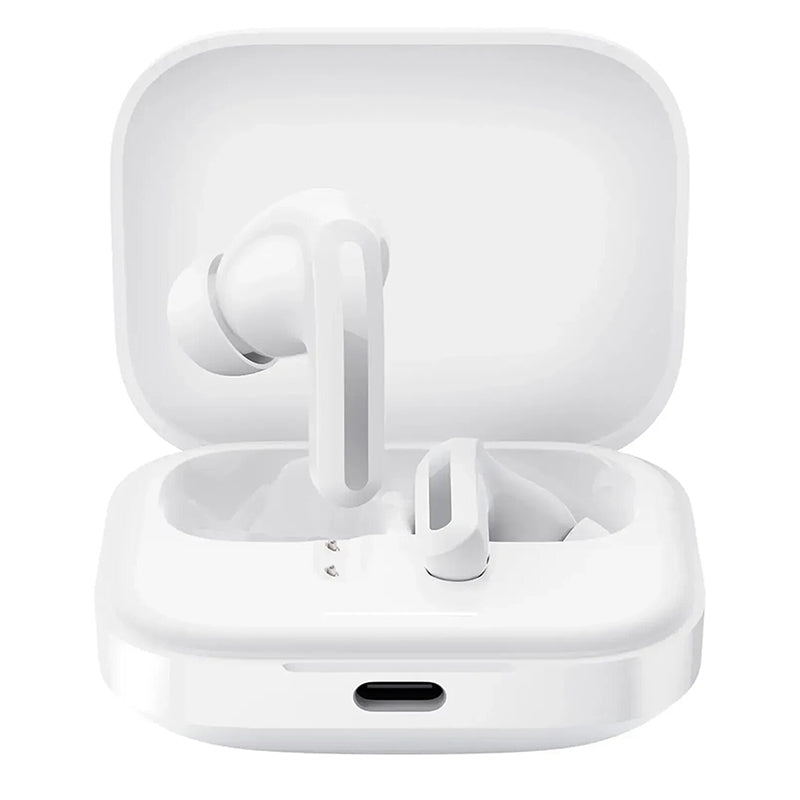 Xiaomi Redmi Buds 5 Wireless Earphone - 46dB Active Noise Canceling, 40 Hour Battery Life, Bluetooth 5.3, White - ARRA SPORT