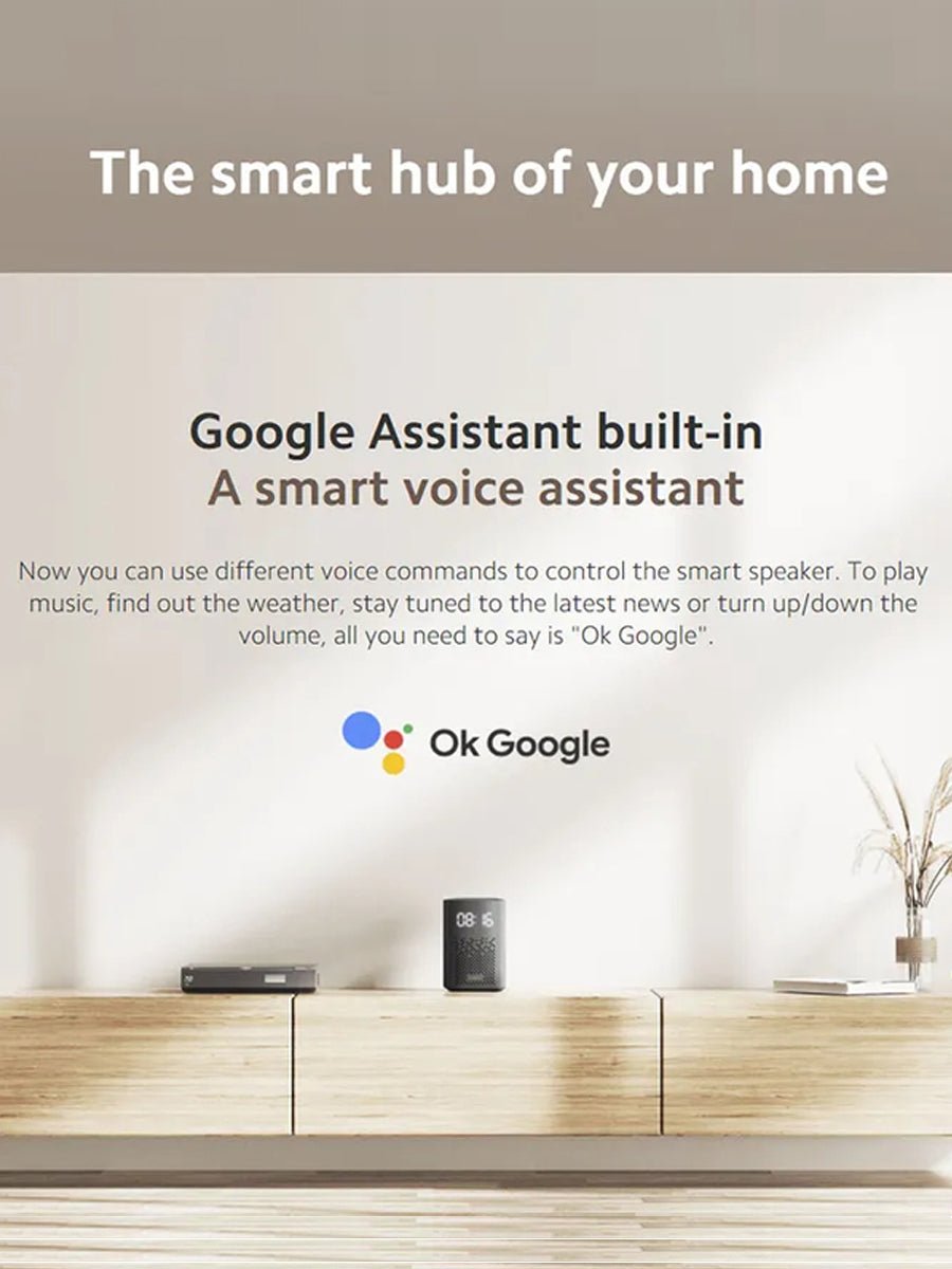 Xiaomi Smart Speaker IR Control with LED Digital Clock Display Infrared WiFi BT5.0 Google Assistant Built - in - ARRA SPORT