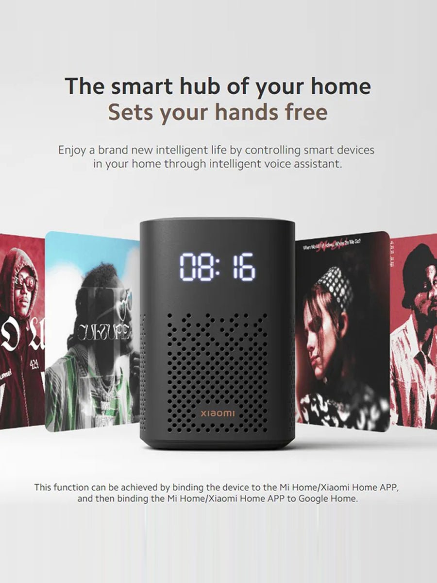 Xiaomi Smart Speaker IR Control with LED Digital Clock Display Infrared WiFi BT5.0 Google Assistant Built - in - ARRA SPORT