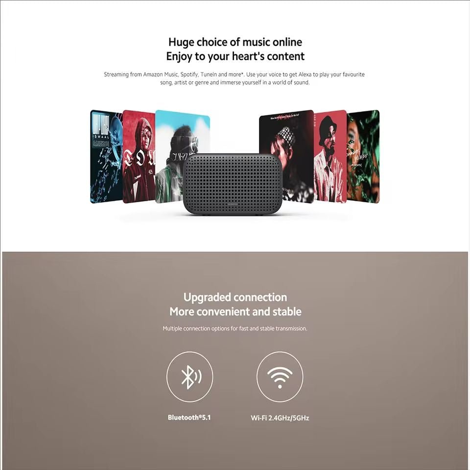 Xiaomi Smart Speaker Lite Bluetooth 5.1 Stereo Bass Mini Wireless Music Speaker Mi Protable Outdoor Home Party Smart Speaker - ARRA SPORT