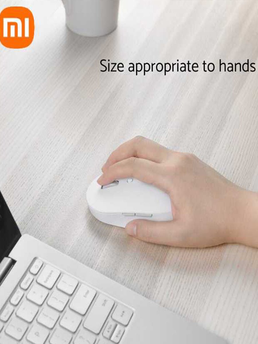 Xiaomi Wireless Dual - mode Mouse Silent Laptop Gaming Mouse Portable Mini Wireless Mouse - ARRA SPORT